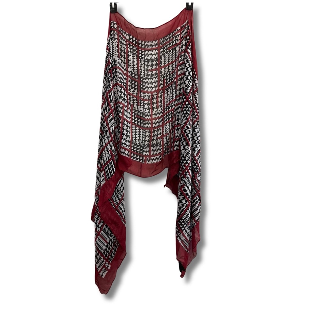 MARK by Avon Houndstooth/Plaid Scarf